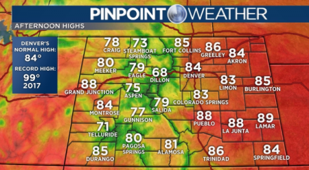 First day of summer brings daylight, occasional temperatures